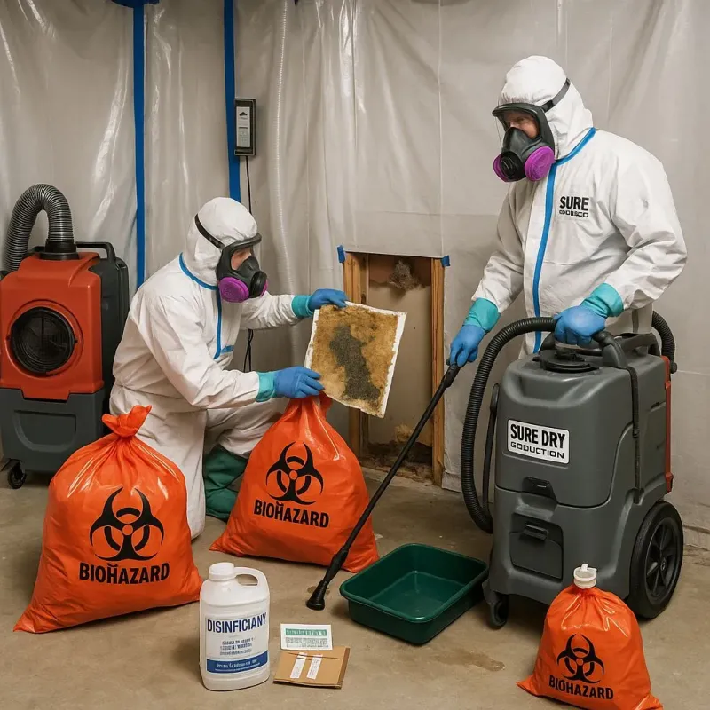 Contaminated Water Handling Protocols process in Great River, NY